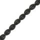 Abalorios Pinch beads de cristal Checo 5x3mm - Jet 23980